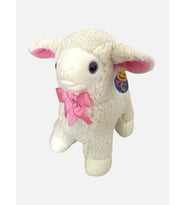 Gran Toys Oyun ve Uyku Arkadaşım Peluş Kıvırcık Kuzu - 35CM (Beyaz)