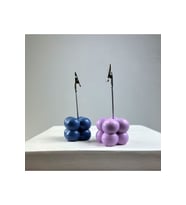 Bubble Not Tutucu 2'li Set ( Gri Mavi - Lila )