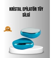 Kristal Tüy Alıcı Epilatör – Acısız, Pratik ve Cilt Dostu Tüy Temizliği