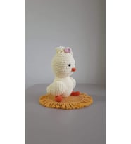 Ponçik Civciv Amigurumi El Örgüsü Organik Oyuncak Örgü Bebek