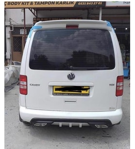 VOLKSWAGEN CADDY 2003-2014 BEYAZ SPOİLER
