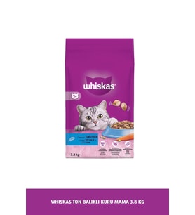 Whiskas Ton Balıklı Kuru Kedi Maması 3.8 Kg