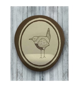 Bird Oval Bilek Destekli Mouse Pad
