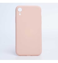 Apple iPhone XR 6.1" Kılıf İçi Kadife Özel Tasarım Esnek Yumuşak Pürüzsüz (Pembe)