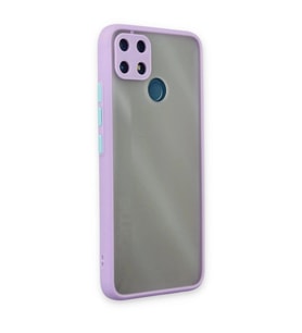 Realme C25 Kılıf Montreal  Kapak - Mor