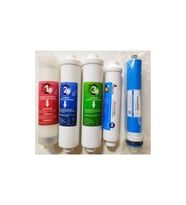 Reverse Osmosis Kapalı Kasa Su Arıtma Filtresi 5li Set