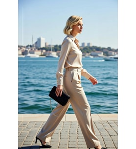 Kadın Simli Parti Clutch Çanta Zincir Askılı Düz Desen Kapaklı Kapanış Mekanizmalı Model