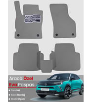 OPEL MOKKA ELEKTRİKLİ (2023-2025) Uyumlu EVA Paspas Tam Set–Araca Özel,Oto Paspas,Kolay Montaj