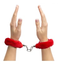 Do it Love - Tüylü Kelepçe, Fantezi Kelepçesi, Metal Anahtarlı Kelepçe (Siyah)