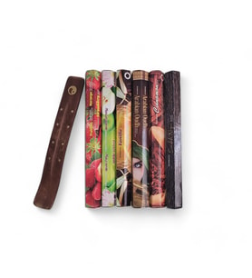 Srtrawberry, Apple, Vanilla, Arabian Qudh, Cinnamon, Sandal 6x20 Tütsü-Hediyeli