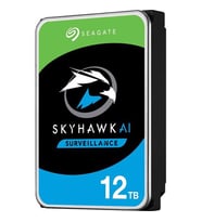Seagate 12TB SkyHawk 3.5"  7200RPM ST12000VE001 7-24 Harddisk(100.30.10.0018)