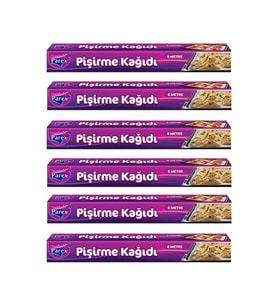 Pişirme Kağidi 8 Mt Altılı Paket