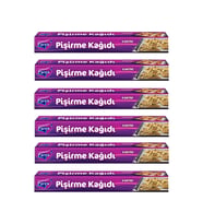 Pişirme Kağidi 8 Mt Altılı Paket