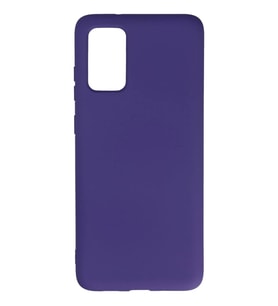 Newface Samsung Galaxy S20 Plus Kılıf Nano içi Kadife Silikon - Mor