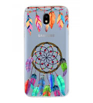 PrintiFy Samsung Galaxy J5 Pro ile Uyumlu 1mm Slim Fit Nazar Boncuğu 6 Baskılı Şeffaf  Kılıf