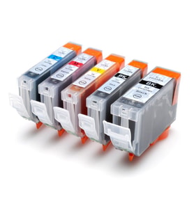 Xplus ® Canon Pixma MP600R Kartuş Set 5 Renk Takım Pg-5 Clı-8 (Çok Renkli)