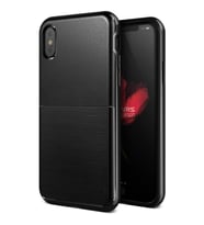 VRS Design iPhone X ile Uyumlu High Pro Shield Kılıf Metallic Black