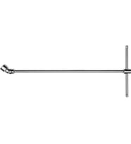 Ceta Form T Saplı Oynar Başlı Lokma Anahtar - B32-18