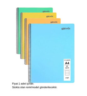 TEXT PASTEL DEFTER A4 100 Yaprak ÇİZGİLİ 1 Adet