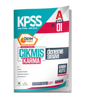 2026 KPSS ÖSYM Arşivi Çıkmış Soru Karma Genel Yetenek Genel Kültür D. Çözümlü Deneme 10/1.Kitapçık