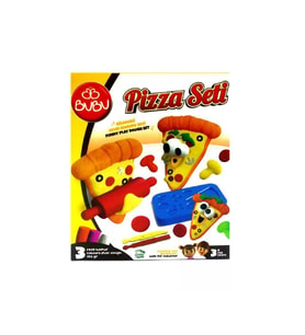BUBU 7 PARÇA OYUN HAMURU PİZZA SETİ