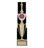 ODAK KUPA - Figürlü Kupalar - Satranç Figürlü Kupalar FG-042 A - 43 cm