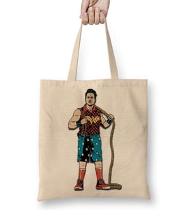 Wonder Woman Different Bez Çanta Uzun Saplı