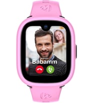 Watch 5 Plus Akıllı Çocuk Saati - Görüntülü Arama, Gps, Sos, Sağlık Takibi, Güvenli Alan Pembe