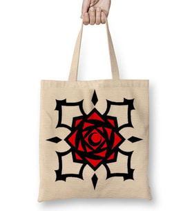 Vampire Knight Logo Bez Çanta Uzun Saplı