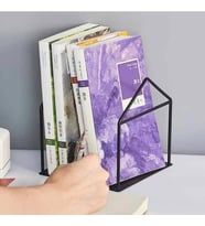 Masa Üstü Metal Kitap Ayracı Ev Model WD229