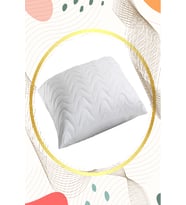 MyCey 2 Adet bebe Yastık Kılıfı Fermuarlı Kapitoneli 35x45 cm
