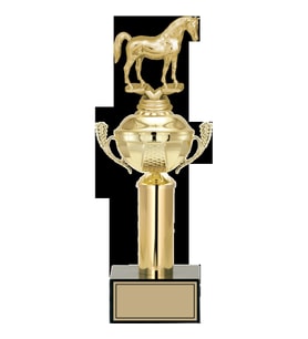 ODAK KUPA - Figürlü Kupalar - At Figürlü Kupalar FG-048 C - 36 cm