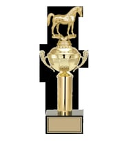 ODAK KUPA - Figürlü Kupalar - At Figürlü Kupalar FG-048 C - 36 cm