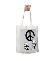 Star Wars Stormtrooper Banksy iki Tarafı Kalıcı Baskılı Yıkanabilir Okul Plaj Omuz Bez Çantası