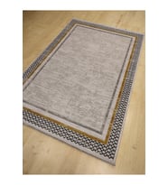 GABARDİN HALI MORENA 17151 GRİ MODERN SALON HALISI 160X230 CM