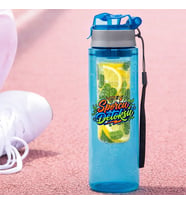 BK Gift Detoks Tasarımlı Süzgeç Hazneli Suluk 800 ml -5, BPA İçermeyen Detoks Matara