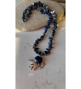 Küçük prens lapis lazuli kolye