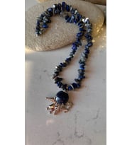 Küçük prens lapis lazuli kolye
