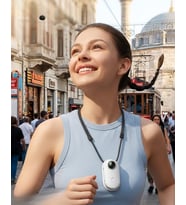 Taşınabilir Spor Kamera 1080P Full Hd Wifi İzleme Loop Kayıt Özellikli