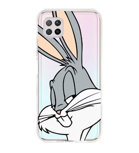 Huawei P40 Lite Uyumlu Bugs Bunny Desenli Şeffaf Telefon Kılıfı