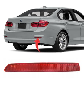 Bmw 3 Serisi F30 LCİ Arka Tampon Reflektörü Sağ 2015-2019 63147400208