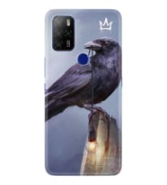 Omix X500 Kılıf Silikon Desen King Crow 1670