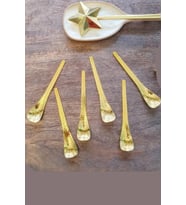Jasper D-298 Gold Çay Kaşığı Kahve Dondurma Tatlı Pasta Şeker Kaşık Set