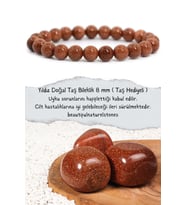 Nelleovana Yıldız Doğal Taş Bileklik 8 Mm ( Taş Hediyeli ) (uyku Sorunu Ve Yıldız Düşüklüğü ) Aa Kalite