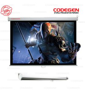 CODEGEN AX-24 240x200 Storlu Projeksiyon Perdesi