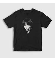 Presmono Unisex Çocuk Siyah Chrollo Lucilfer V5 Anime Hunter X Hunter T-Shirt 268201tt