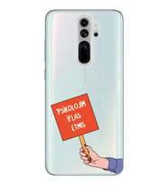 Xiaomi Redmi Note 8 PRO Uyumlu Psikolojim İflas Etmiş Tasarımlı Şeffaf Telefon Kılıfı