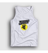 Presmono Unisex Beyaz Logo V2 5 Seconds Of Summer Atlet 383642tt (Beyaz)
