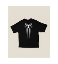 Örümcek Adam Film Logo Baskılı Unisex Marvel Oversize Tişört