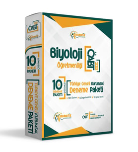 2023 ÖABT Anamorfik Yayınları BİYOLOJİ Öğretmenliği 10lu Paket Deneme TG D.Çözümlü
